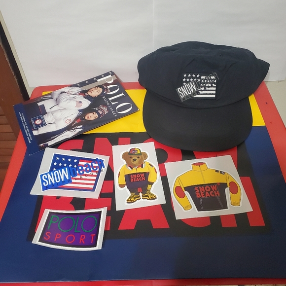 SOLD. Polo Ralph Lauren Snow Beach Cold Wave Hat - Picture 9 of 9